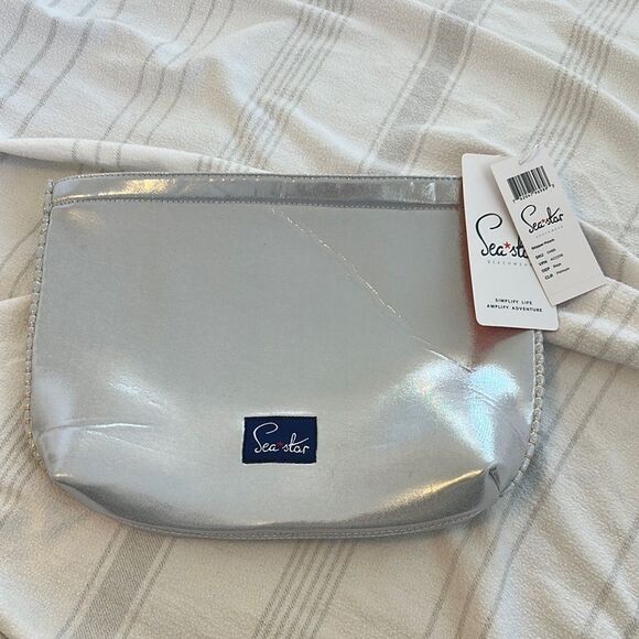NWT Sea Star Beachwear PLATINUM - LARGE SKIPPER POUCH - Picture 1 of 6